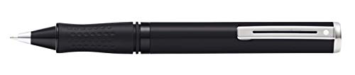 Bolígrafo POP E2920551 de Sheaffer | Negro con adorno cromado | Tinta negra