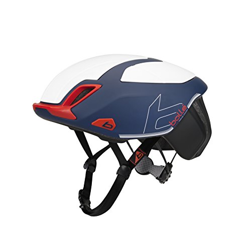 Bollé 31577 Casco Ciclismo, Unisex Adulto, Navy Red White Matte, Small 51-54 cm