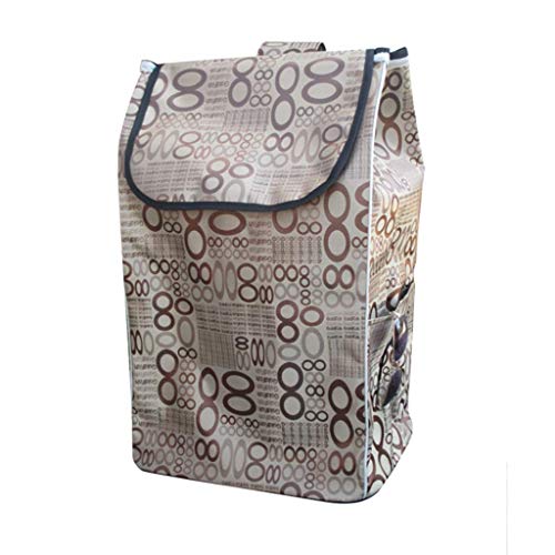 Bolsa de repuesto para cesta de la compra Oxford Cloth, impermeable, 71 L