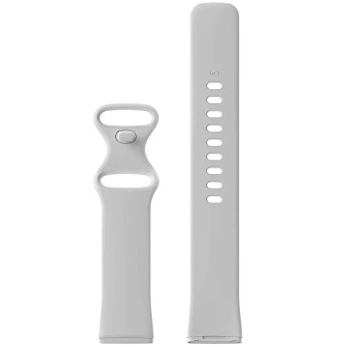 BoLuo Correa para Fitbit Versa 3/Fitbit Sense,Bandas Correa Repuesto,Correas Reloj,Silicona Reloj Recambio Brazalete Correa Repuesto Strap Wristband para Fitbit Versa 3/Fitbit Sense (blanco, S)