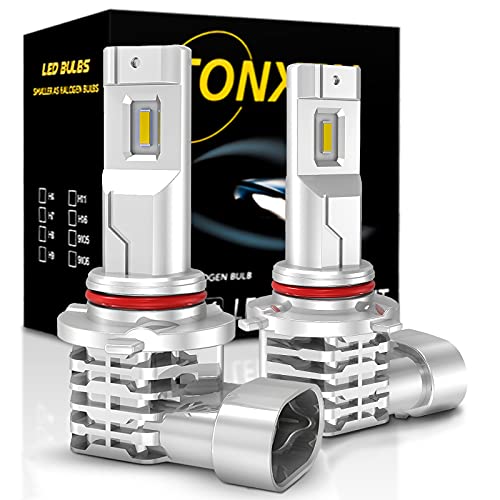 Bombilla 9005/HB3 LED Coche, 6500K Blanca Luces CREE Chip Todo en uno Luz Lampara, DC 12V-24V Faro e DRL de Reemplazo, 1 Par. [Garantía de 2 años]