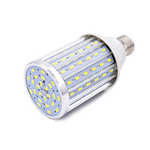 Bombilla LED E27, 35W LED maíz Bombilla 4500K Blanco Natural, 350W Equivalentes 3450lm 104x5630SMD No Regulable, Bombillas de maíz (35W Blanco natural)