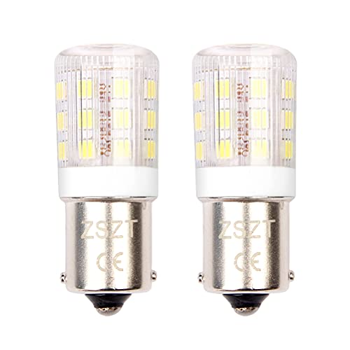 Bombilla p21w led BA15s 12V 24V 5 vatios, Diseño impermeable, Blanco frío 6000K para Iluminación del paisaje, 2 unidades