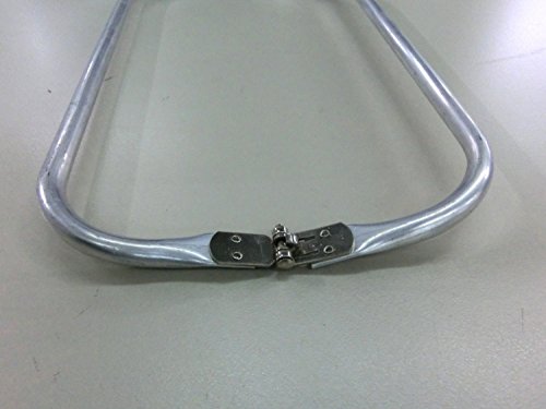 Boquilla de 25x9 cm de metal para hacer monedero, neceser, bolsas y otras manualidades