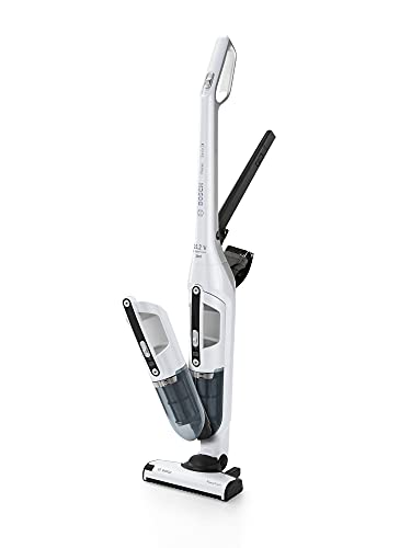 Bosch Flexxo Serie I 4 BBH32551 - Aspiradora sin cable y de mano, de 25.2V, hasta 55 minutos de autonomía, color blanco