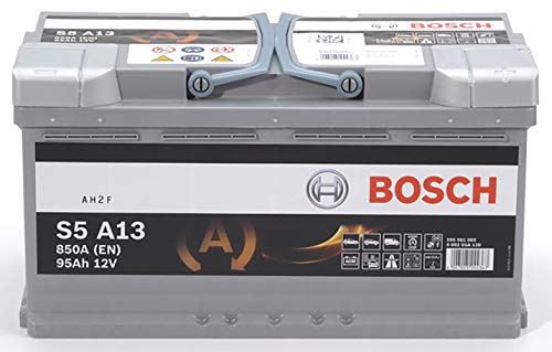 Bosch S5A13 Batería de Automóvil, 12V, 95A/h-830A