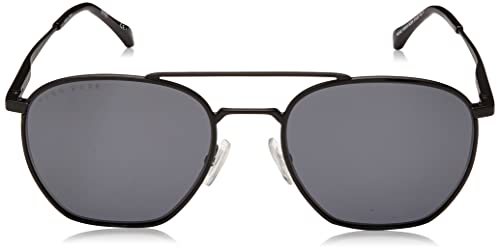 BOSS Hugo 1090/S, Gafas de Sol Hombre, Matte Black, 57