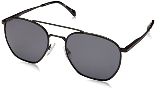 BOSS Hugo 1090/S, Gafas de Sol Hombre, Matte Black, 57