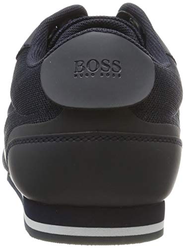 BOSS Lighter_lowp_mxme, Zapatillas Hombre, Azul (Dark Blue 401), 42 EU