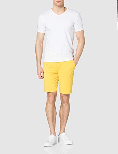 BOSS Schino-Taber-Shorts 10223834 0 Pantalones Cortos, Amarillo Brillante, 30 para Hombre