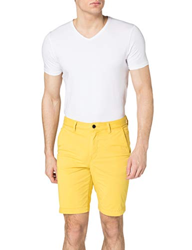 BOSS Schino-Taber-Shorts 10223834 0 Pantalones Cortos, Amarillo Brillante, 30 para Hombre