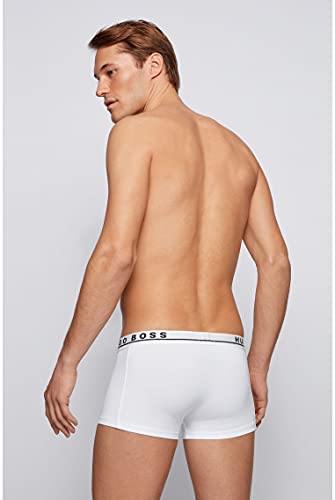 BOSS Trunk CO/EL, Bóxers, para Hombre, Blanco (White 100), Large