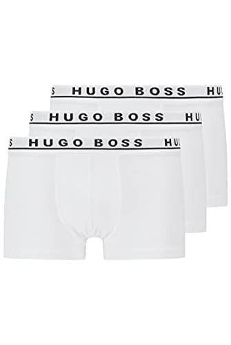 BOSS Trunk CO/EL, Bóxers, para Hombre, Blanco (White 100), Large
