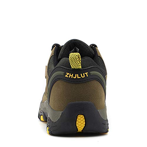 BOTEMAN Zapatillas de Senderismo para Mujer Zapatillas de Trekking para Hombre Botas de Montaña Transpirable Antideslizante Al Aire Libre Zapatillas de Deporte Unisex Calzado de Trekking