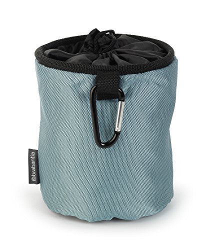 Brabantia 105784 - Bolsa para pinzas con mosquetón para colgar, colores surtidos