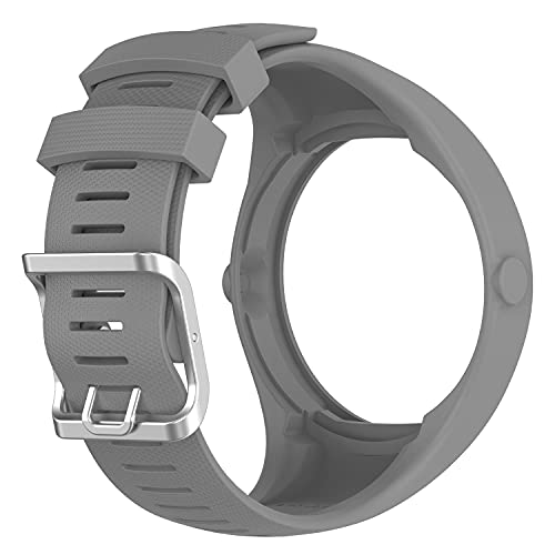 Braleto Correa para Polar M200, Correa de Reloj de Silicona de Repuesto Deportivo para Polar M200 (Gris)