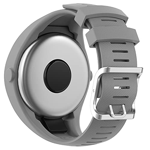 Braleto Correa para Polar M200, Correa de Reloj de Silicona de Repuesto Deportivo para Polar M200 (Gris)