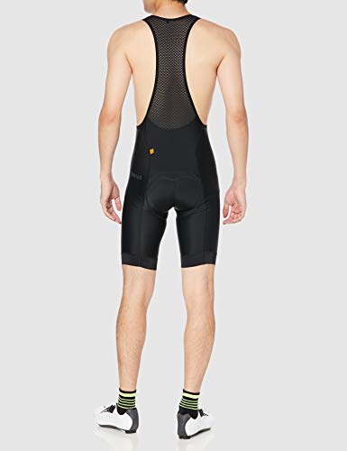 Briko Grandfondo Bibshort Culotte Ciclismo Hombre, Hombre, Black, XL