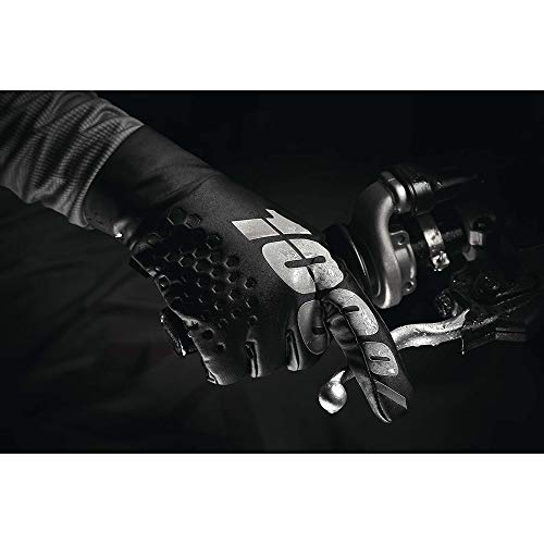 Brisker 100% Glove Black/Grey LG