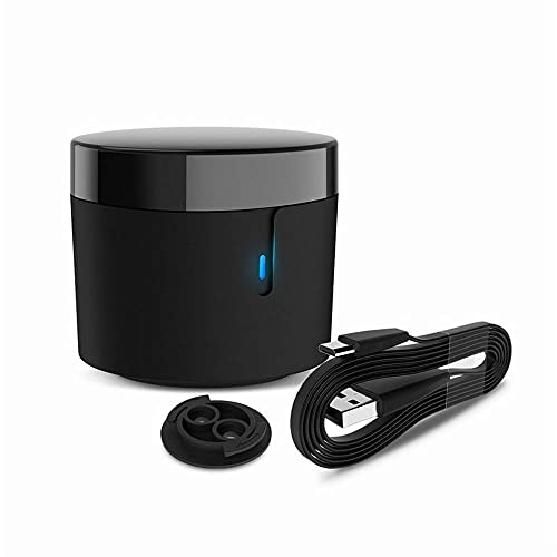 Broadlink rm4 Mini,Mando a Distancia Universal por Infrarrojos Control Aire Acondicionado WiFi,Compatible con Alexa,Domotica Alexa RM4 Mini