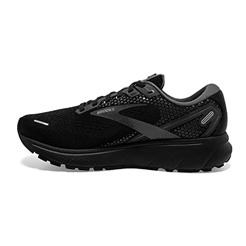 Brooks Ghost 14, Zapatillas para Correr Mujer, Black/Black/Ebony, 38.5 EU