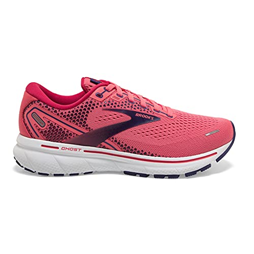 Brooks Ghost 14, Zapatillas para Correr Mujer, Calypso Coral Barberry Astra Laura, 40.5 EU