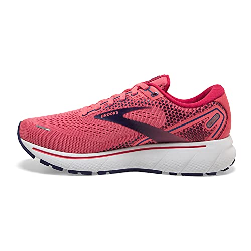 Brooks Ghost 14, Zapatillas para Correr Mujer, Calypso Coral Barberry Astra Laura, 40.5 EU