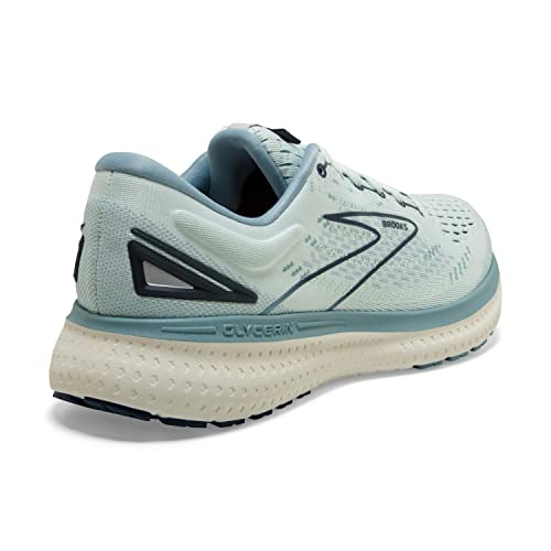 Brooks Glycerin 19, Zapatillas para Correr Mujer, Aqua Glass Whisper White Navy, 40 EU