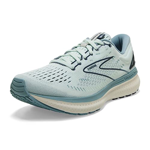 Brooks Glycerin 19, Zapatillas para Correr Mujer, Aqua Glass Whisper White Navy, 40 EU