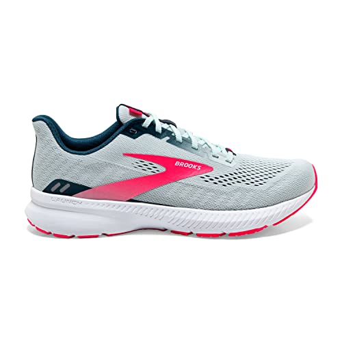 Brooks Launch 8, Zapatillas para Correr Mujer, Ice Flow Navy Pink, 38.5 EU