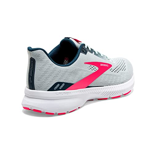 Brooks Launch 8, Zapatillas para Correr Mujer, Ice Flow Navy Pink, 38.5 EU