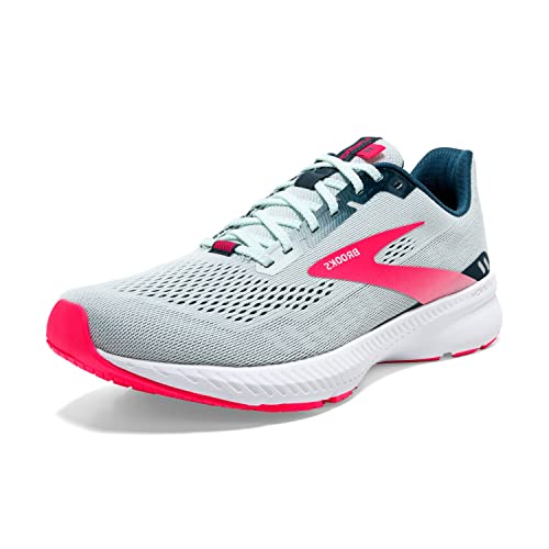 Brooks Launch 8, Zapatillas para Correr Mujer, Ice Flow Navy Pink, 38.5 EU