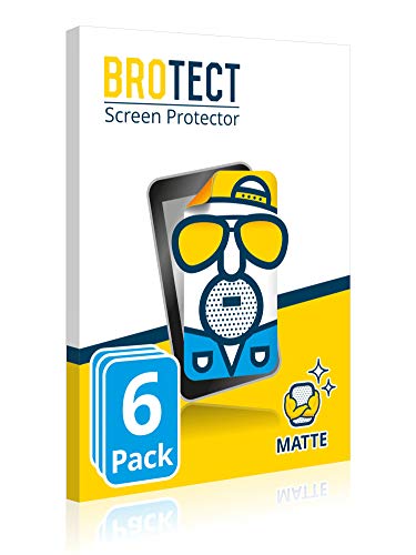 BROTECT Protector Pantalla Anti-Reflejos Compatible con Bosch Kiox 300 (6 Unidades) Película Mate Anti-Huellas