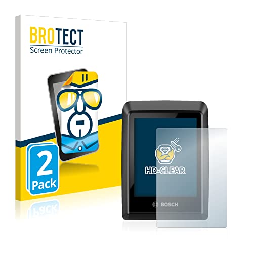 BROTECT Protector Pantalla Compatible con Bosch Kiox 300 Protector Transparente (2 Unidades) Anti-Huellas