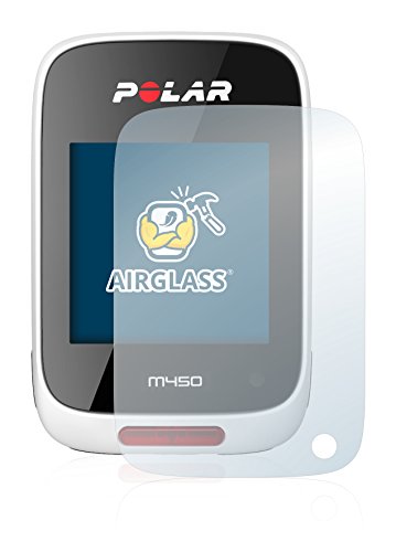 BROTECT Protector Pantalla Cristal Compatible con Polar M450 Protector Pantalla Vidrio - Dureza Extrema, Anti-Huellas, AirGlass