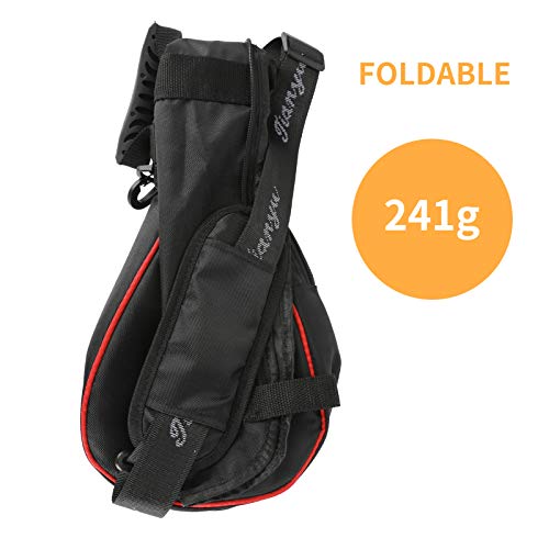 Brynnl Bolsa de golf Mini Golf Bolsa de viaje para 2-3 palos de golf ligero bolsa de transporte plegable Golf Sunday Bag (negro)