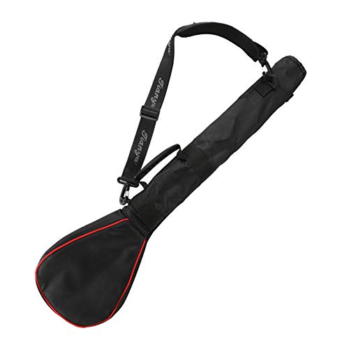 Brynnl Bolsa de golf Mini Golf Bolsa de viaje para 2-3 palos de golf ligero bolsa de transporte plegable Golf Sunday Bag (negro)