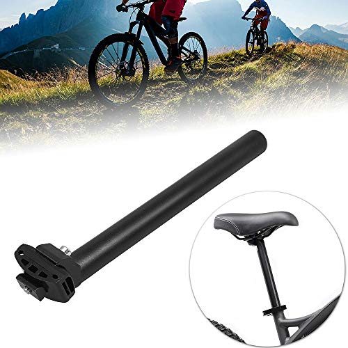 BTOPER Mountain Bike Seat Tube Bicycle Seat Post Cushion Aluminium Alloy Seat Post with Micro Ajuste Abrazadera para Bicicleta