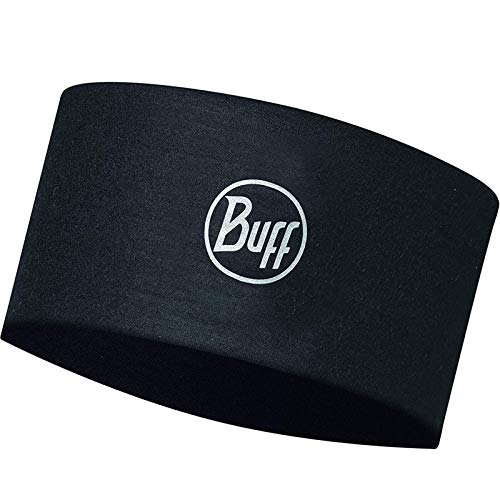 Buff Solid Cinta CoolNet, Unisex Adulto, Negro, Talla única