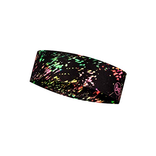 Buff Speckle Cinta CoolNet Slim, Adultos Unisex, Negro, Talla Unica