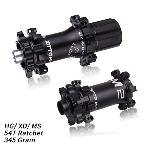 Buje de tracción Recta MTB Ultraligero 28 Agujeros 54T trinquete HG XD Micro Spline Core Fit 12 velocidades a través del Eje QR 28H buje de Bicicleta M2 Rear HG