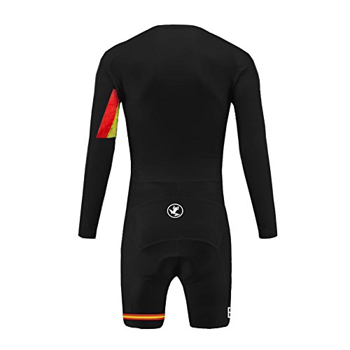 BurningBikewear Bikewear Ciclismo Hombre Bicycle Manga Corta Skinsuit MTB/Montañal Motocicletas Maillots Deportes y Aire Libre Summer Jersey/Bib Body