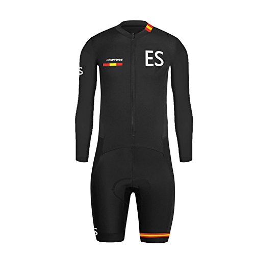 BurningBikewear Bikewear Ciclismo Hombre Bicycle Manga Corta Skinsuit MTB/Montañal Motocicletas Maillots Deportes y Aire Libre Summer Jersey/Bib Body