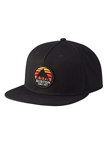 Burton Underhill Gorra, Hombre, True Black, 1SZ