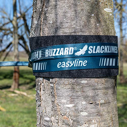 BUZZARD easyline - Allround Kits de Slackline por principantes