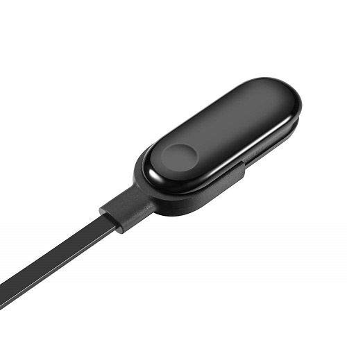 Cable USB de carga y sincronización de carga base de repuesto para Xiaomi mi Band 3 negro