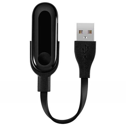 Cable USB de carga y sincronización de carga base de repuesto para Xiaomi mi Band 3 negro