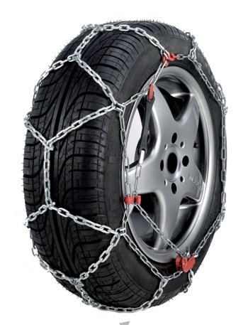 Cadena de nieve Thule CB de 12 Automóviles para los neumáticos tamaño 135/80 R13 calidad-precio Sieger (1 Juego de 2 unidades – Cadenas de nieve) en Juego con guantes de alta calidad