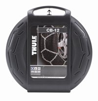 Cadena de nieve Thule CB de 12 Automóviles para los neumáticos tamaño 135/80 R13 calidad-precio Sieger (1 Juego de 2 unidades – Cadenas de nieve) en Juego con guantes de alta calidad