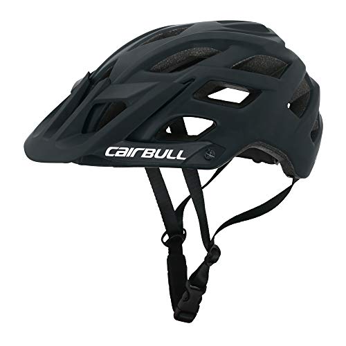 Cairbull Aerodinámica Casco de Bicicletta, Unisex Adulto, Ajustable 55-61 cm con Visera